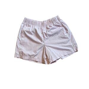 Offline by Aerie Nylon Day Off Short. Orchid with White Piping.  Size XS